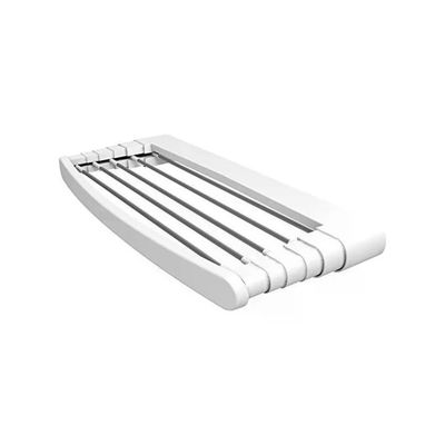 Gimi Telepack 70 Stendibiancheria Telescopico da Parete, 5 m, Bianco
