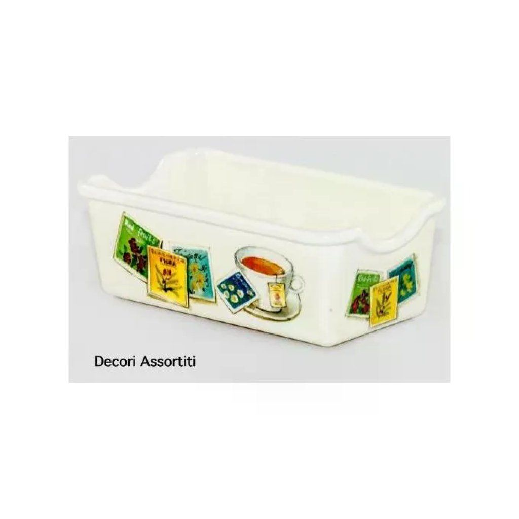 Vivenzi Portabustine Decorativo in Plastica – Decori Assortiti