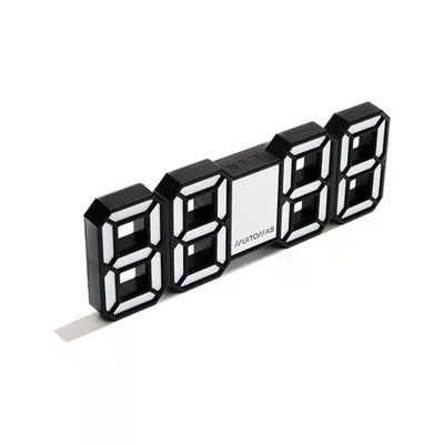 Muitomas Sveglia Digitale LED Neon Bianca con Snooze e USB