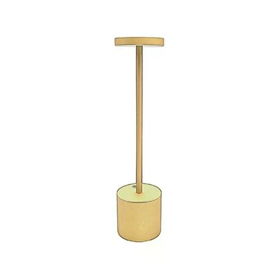 VIGOR-BLINKY Vigor Scilla 3428730 Lampada da Tavolo LED Ricaricabile Oro