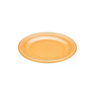 DEM Piatto da Frutta Arancione, 17 cm