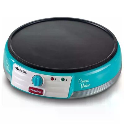 Ariete Party Time 202 – Piastra elettrica per crêpes 1000 W azzurra