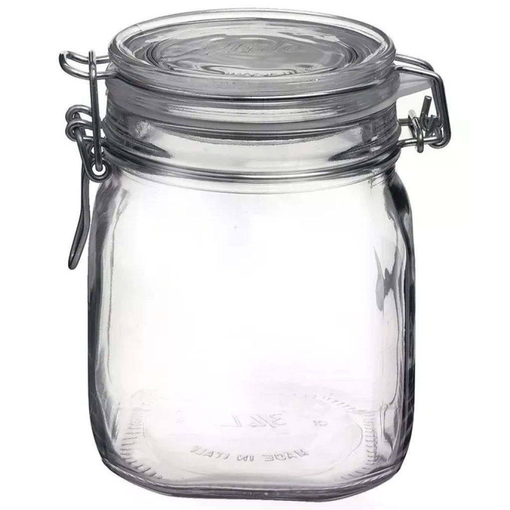 Bormioli Rocco Fido – Vaso ermetico in vetro da 750 ml