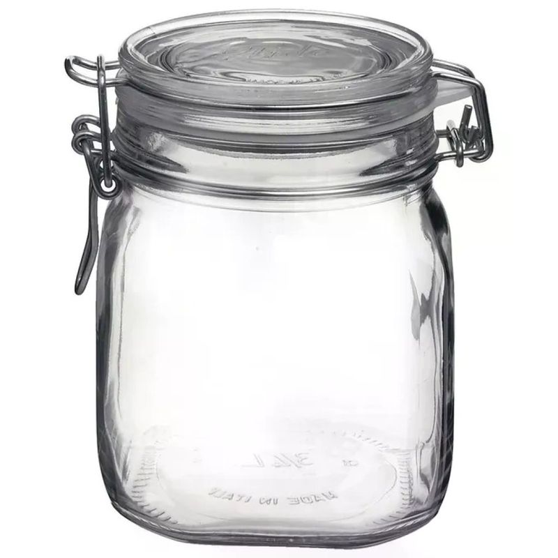 Bormioli Rocco Fido – Vaso ermetico in vetro da 750 ml