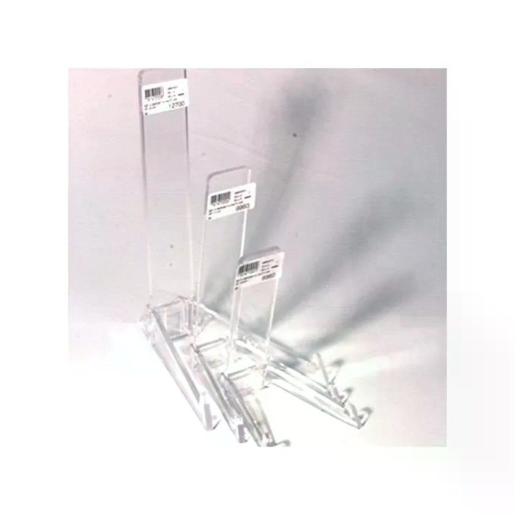 3C CASA Set 3 espositori trasparenti Kristall – altezza 17 cm