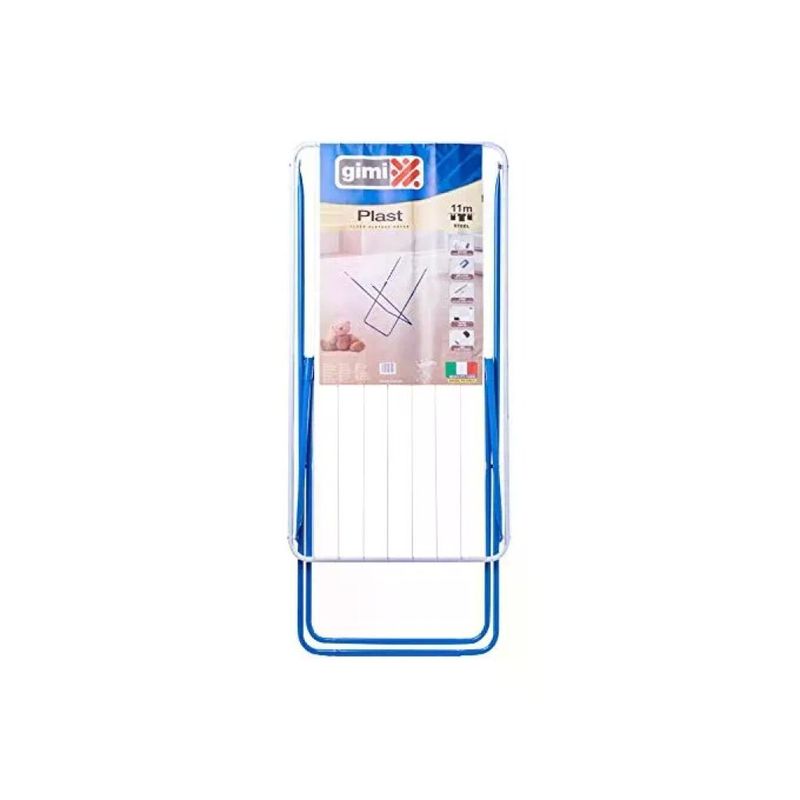 VILEDA Gimi PLAST Stendibiancheria a Cavalletto 11 m Blu e Bianco