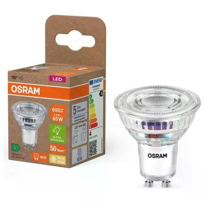 OSRAM Lampadina LED GU10 3,1 W, 4000 K, 350 lm