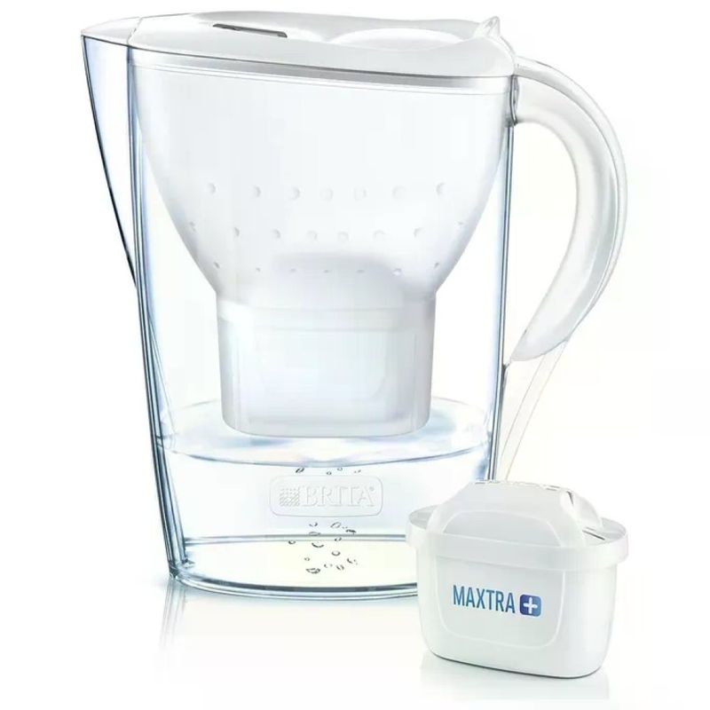 BRITA Marella XL caraffa filtrante 3,5 L bianca con cartuccia MAXTRA+
