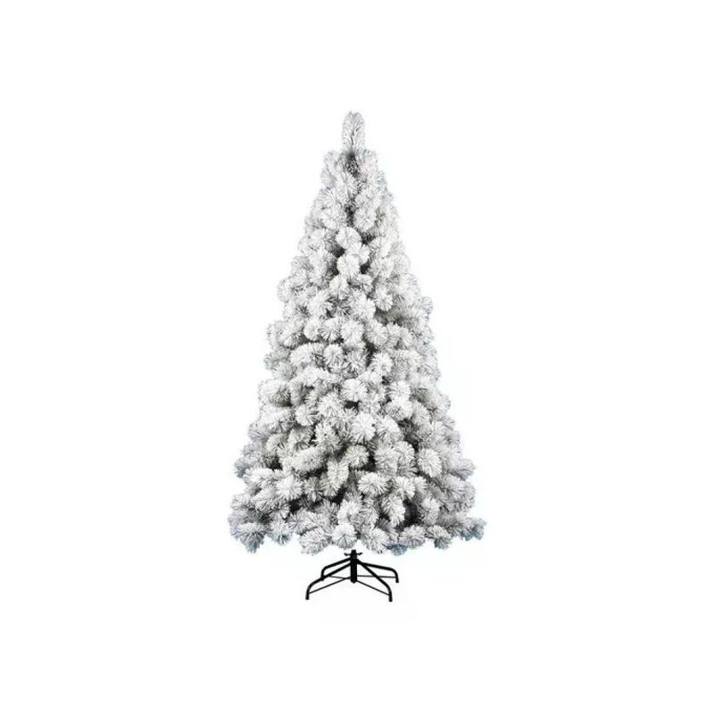 AMICASA Albero di Natale artificiale innevato Amicasa St. Moritz 240 cm