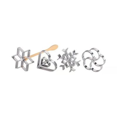 Tescoma Delicia Set 4 Stampi per Frittelle, 7 cm