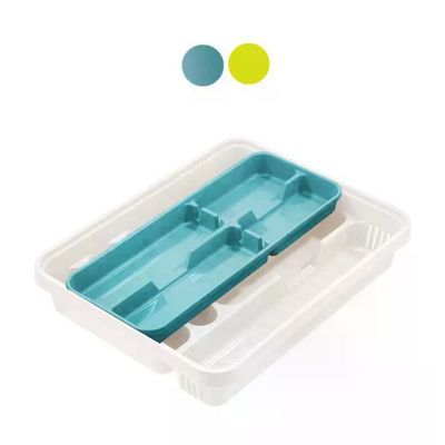 Tontarelli Portaposate a Scomparti 40 x 31 cm, Lime