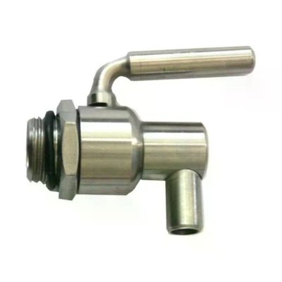 YEPPON MACHIERALDO RUB38 Rubinetto girevole per fusti alimentari, inox 18/10, attacco 3/8”