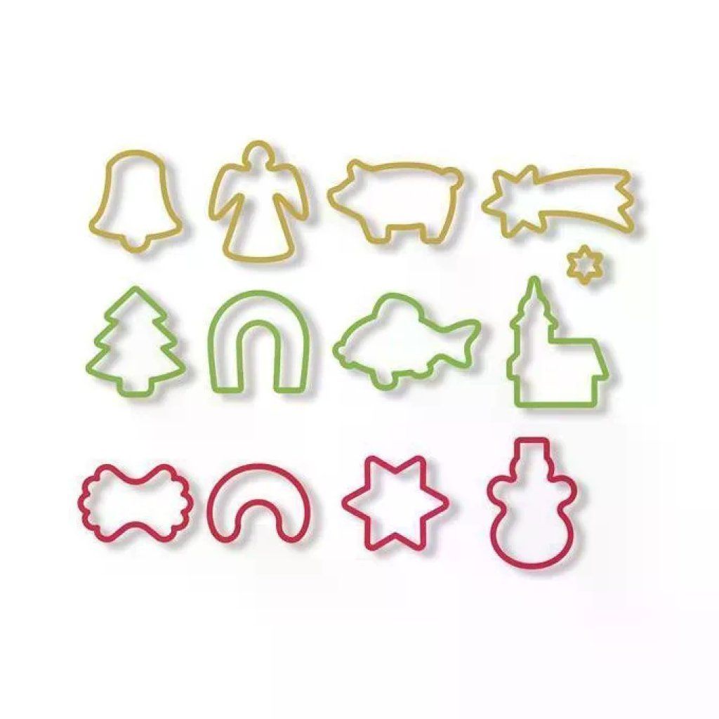 Tescoma Delícia T630902 – Set natalizio tagliabiscotti, 13 pezzi