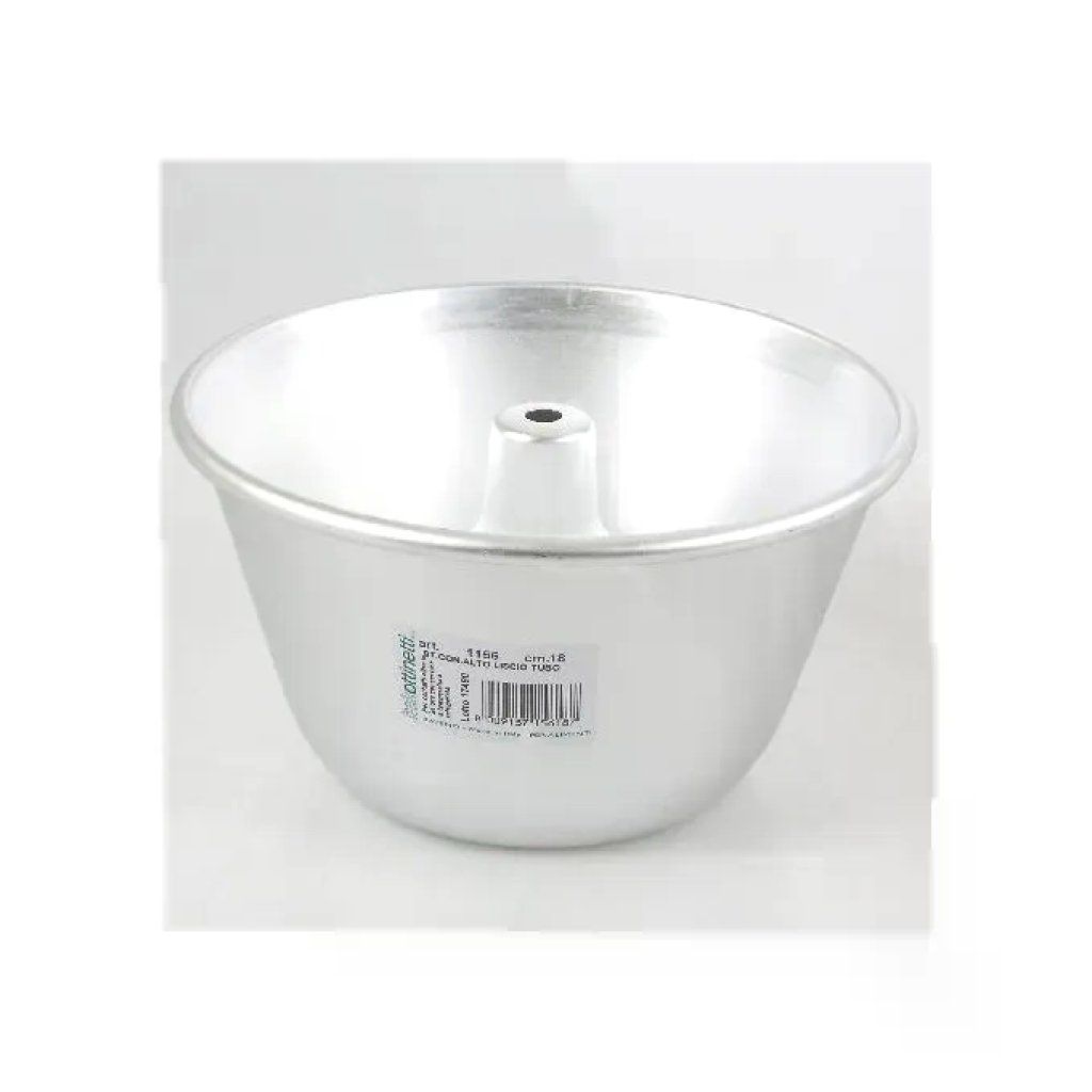 OTTINETTI Stampo per budino conico alto con tubo 18 cm