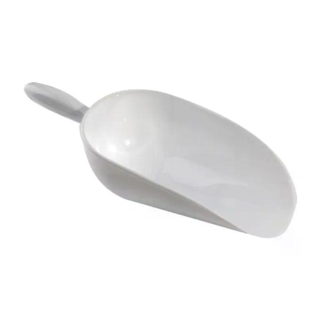Mobil Plastic S19 Sessola Tonda per Alimenti, 100 ml, 19 cm, Bianca