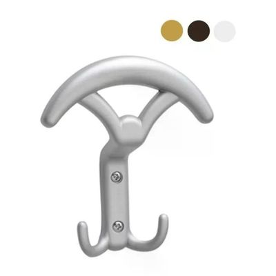 Mital B0294893 Appendiabiti da Muro Bianco a 2 Ganci Mital B0294893 Appendiabiti da Muro Bianco a 2 Ganci
