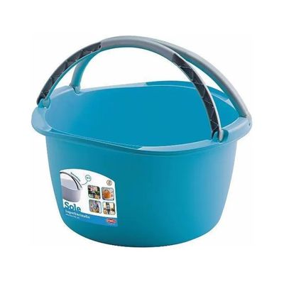 Stefanplast Superbacinella Sole Tonda 16 L con Manici, 40 cm