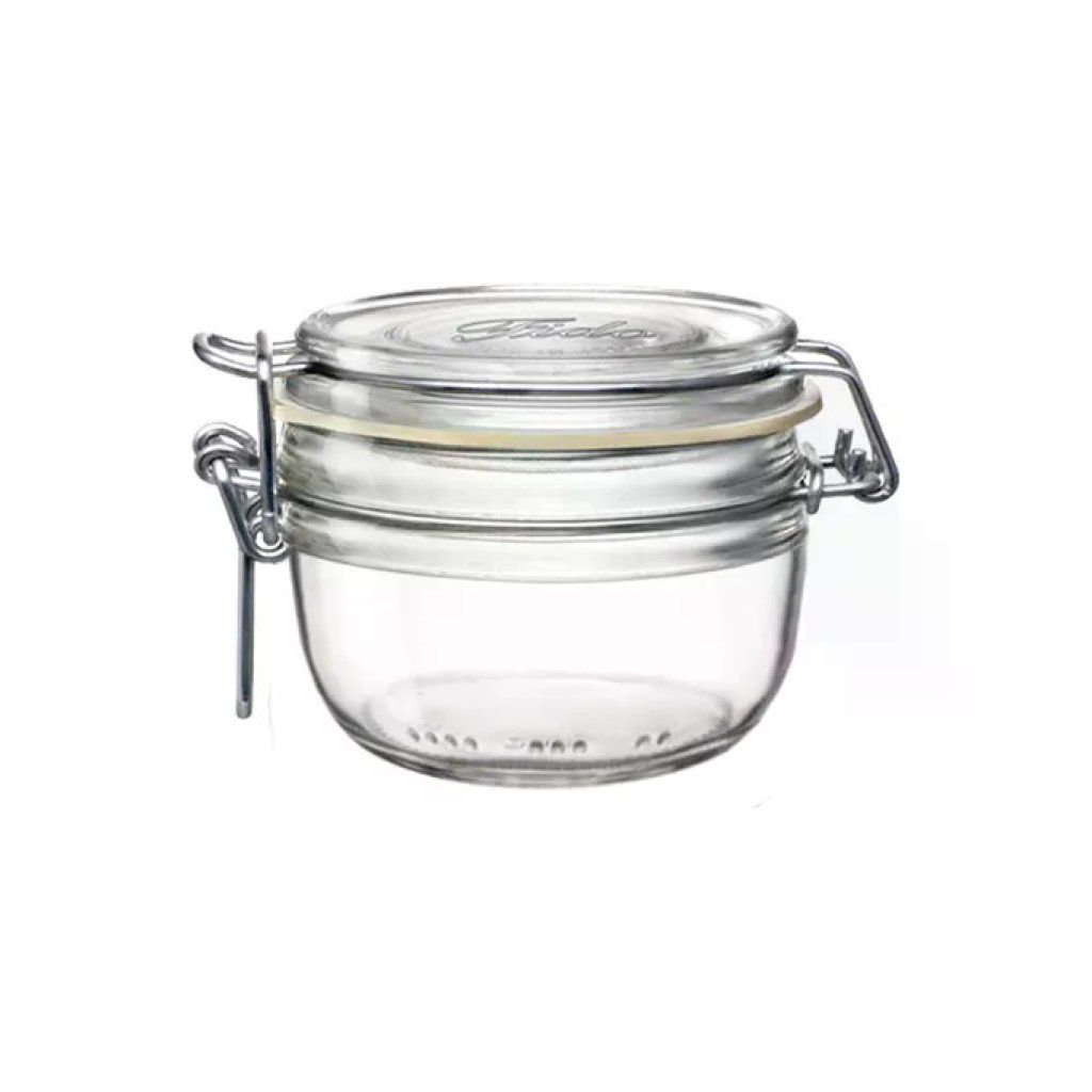 Bormioli Rocco Fido – Barattolo ermetico per spaghetti in vetro, 136 cl, 28 cm
