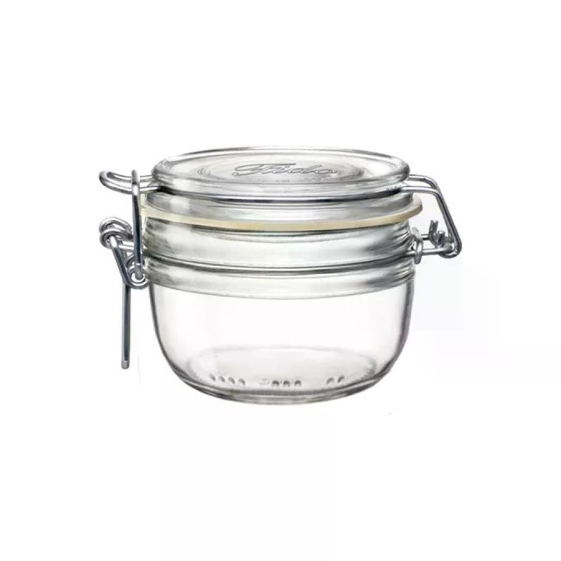Bormioli Rocco Fido – Barattolo ermetico per spaghetti in vetro, 136 cl, 28 cm
