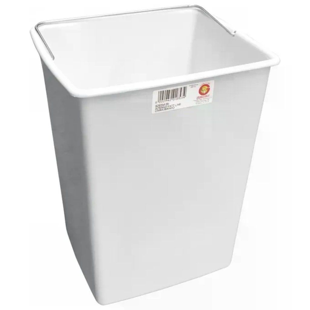 Giganplast Mobileco Pattumiera per Raccolta Differenziata 18 L Bianca