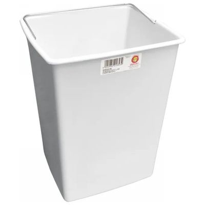 Giganplast Mobileco Pattumiera per Raccolta Differenziata, 18 L, Bianca