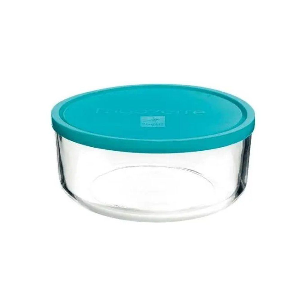 Bormioli Rocco Frigoverre Basic contenitore tondo in vetro 23 cm con coperchio