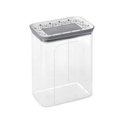 Stefanplast Tosca Barattolo Ermetico Rettangolare 2,2 L Grigio