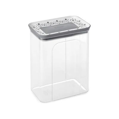 Stefanplast Tosca Barattolo Ermetico Rettangolare 2,2 L Grigio