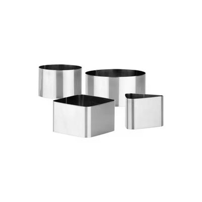 Tescoma GrandChef Set 4 Coppapasta e Impiattatori in Acciaio Inox