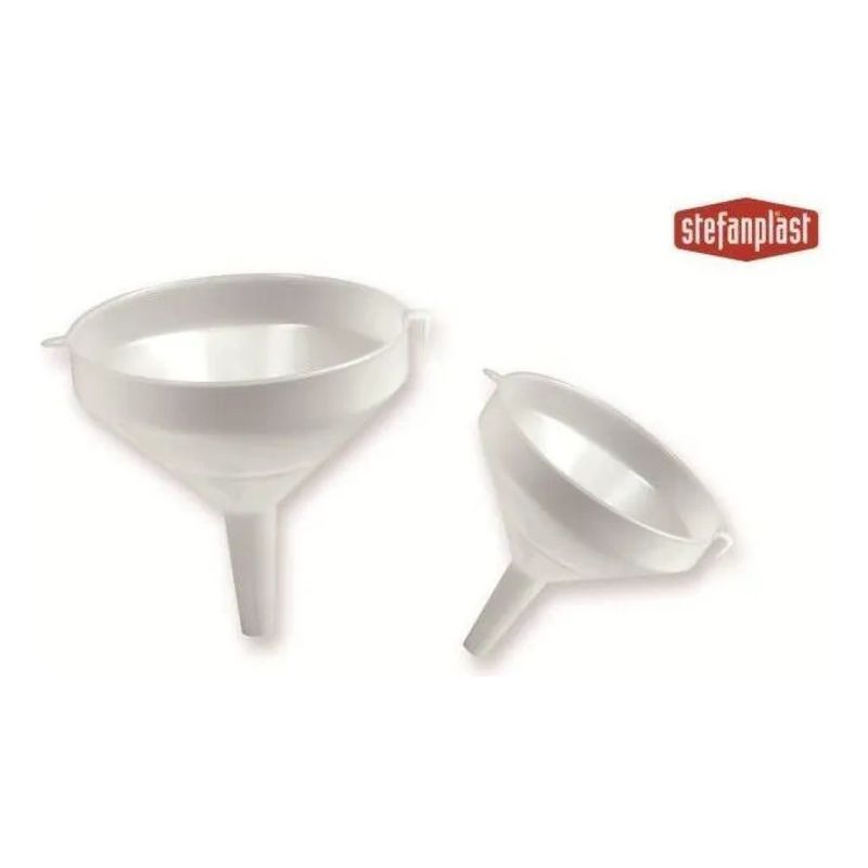 Stefanplast Imbuto Alimentare in Plastica Bianco 15 cm