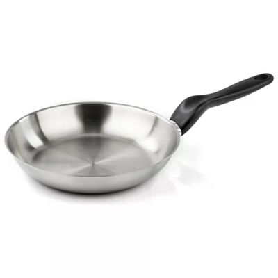 Barazzoni 278109032 Padella 32 cm Acciaio Inox Adatta a Induzione