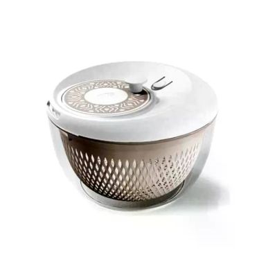Stefanplast Tosca Centrifuga per Insalata 2 in 1, 4,5 L, 26 cm, Tortora Stefanplast Tosca Centrifuga per Insalata 2 in 1, 4,5 L, 26 cm, Tortora