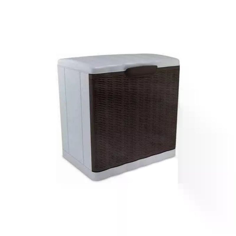 Stefanplast Elegance Scarpiera Modulare Effetto Rattan Moka, 4 Paia