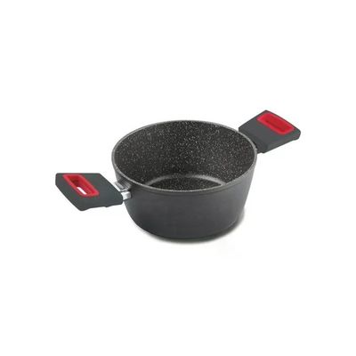 Ghidini Cipriano Viva' Casseruola Grigia e Rossa 20 cm