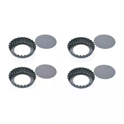 Tescoma Delícia Set 4 Stampi per Crostatine 10 cm