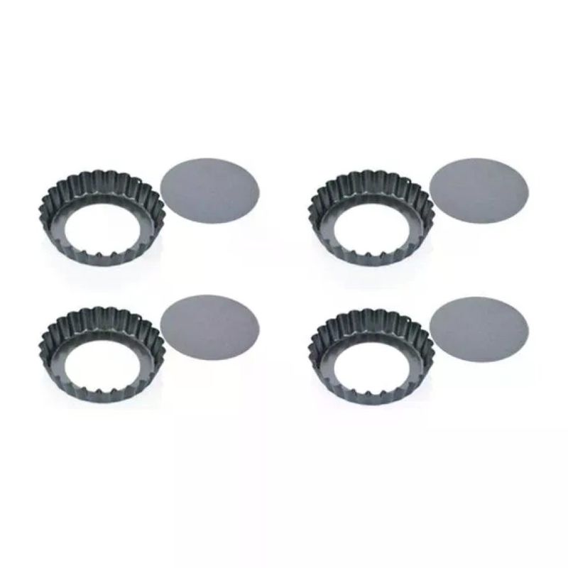 Tescoma Delícia Set 4 Stampi per Crostatine 10 cm Tescoma Delícia Set 4 Stampi per Crostatine 10 cm