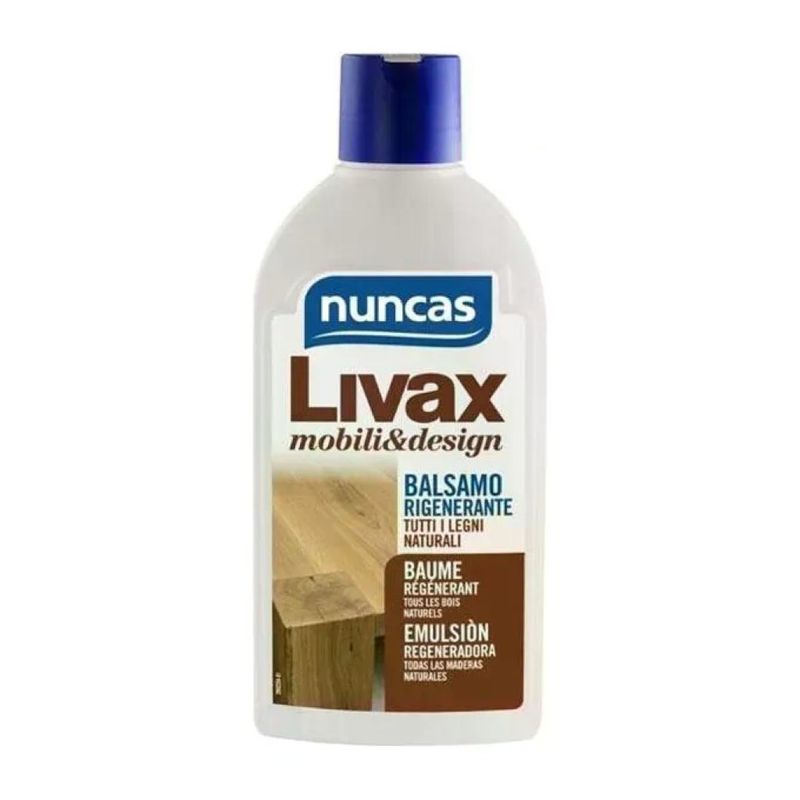 Nuncas Livax Balsamo Rigenerante per Legno, 250 ml