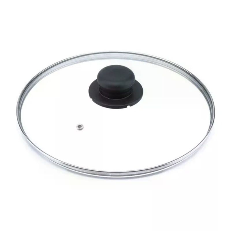 Zanetti 010714K Coperchio in Vetro Temperato 38 cm