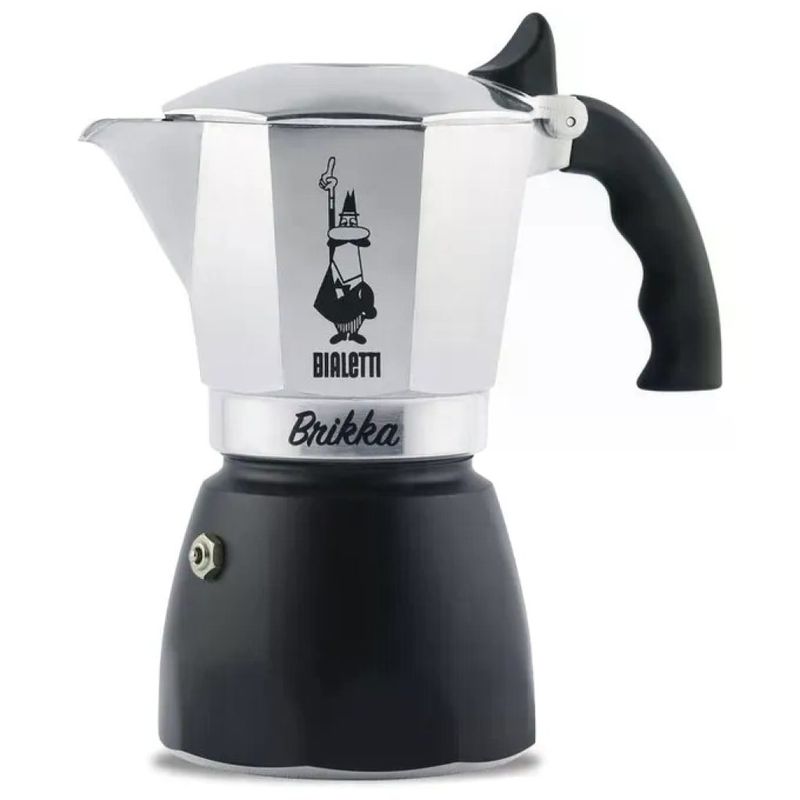 Bialetti Brikka 0007312 Caffettiera Moka 2 Tazze