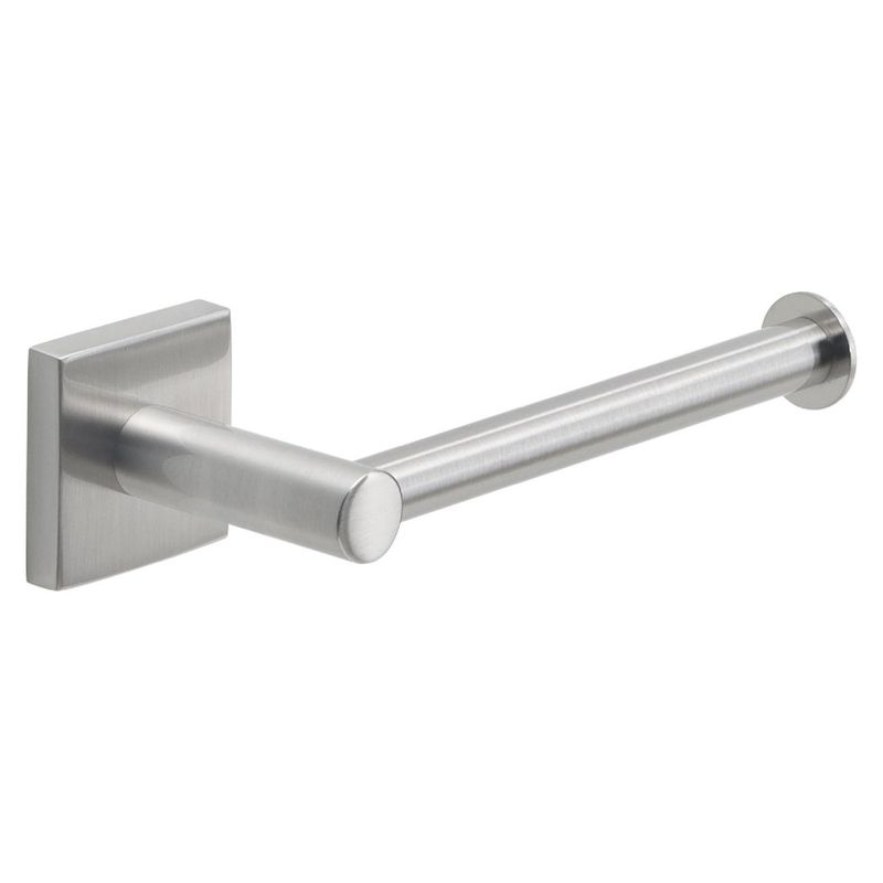 Gedy Fuji Porta Rotolo WC da Parete, Silver Spazzolato