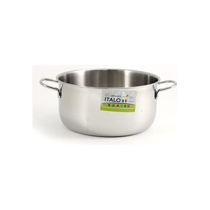 SACIM Casseruola fonda SACIM Italo per induzione, 24 cm, con 2 manici