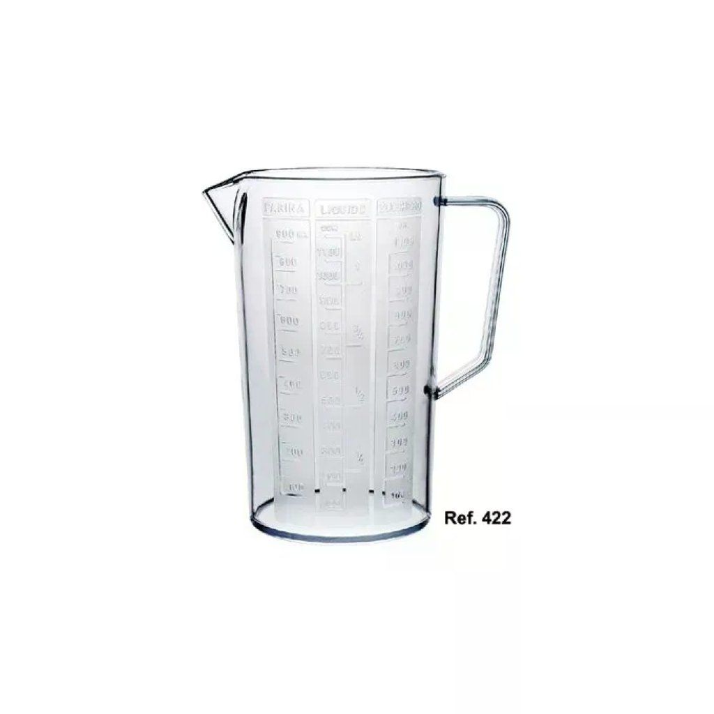 Cosmoplast Florida Caraffa Graduata 1,5 L Trasparente