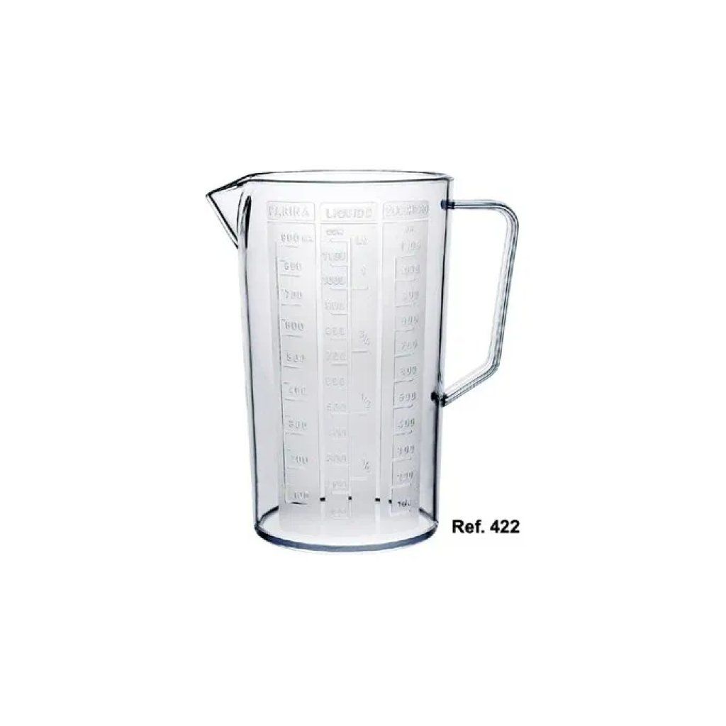 Cosmoplast Florida Caraffa Graduata 1,5 L Trasparente