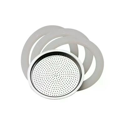 Pedrini Steelmoka Kit Guarnizioni e Filtro per 4 Tazze Pedrini Steelmoka Kit Guarnizioni e Filtro per 4 Tazze