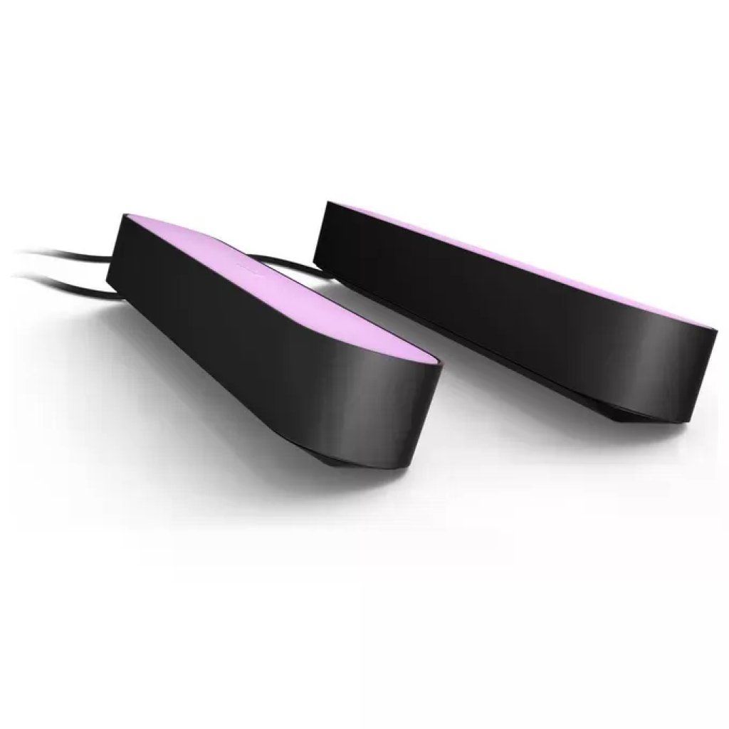 Philips Hue Play Base Kit – 2 lampade LED intelligenti nere