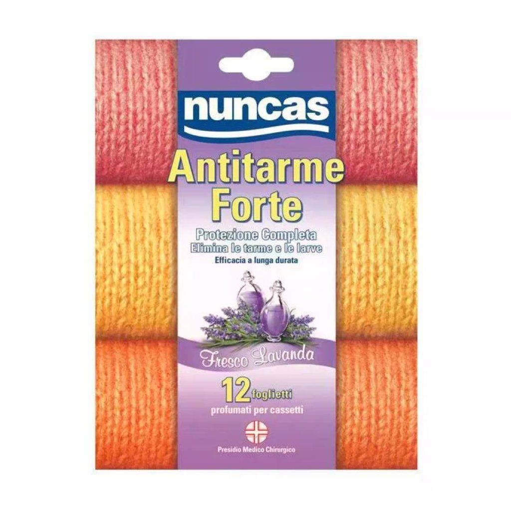Nuncas Antitarme Profumato Delicato Fiorito – 12 pezzi