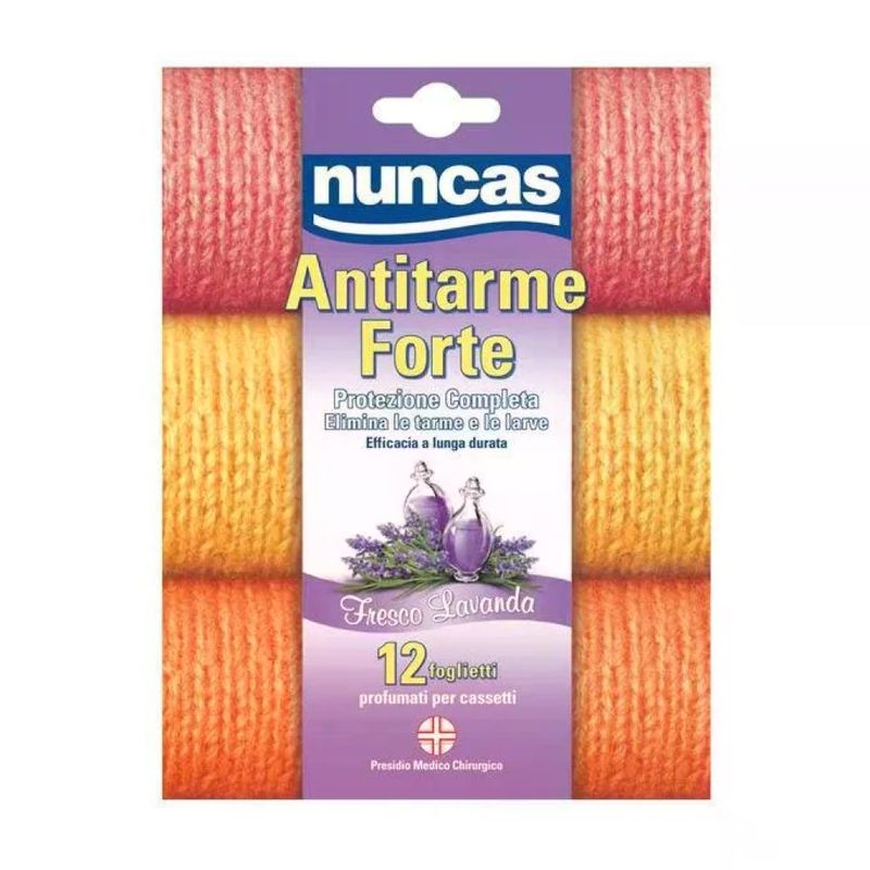 Nuncas Antitarme Profumato Delicato Fiorito – 12 pezzi