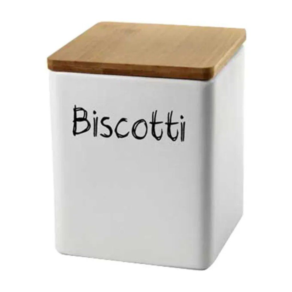 Bellintavola Barattolo per Biscotti in Ceramica 13 × 13 × 17 cm