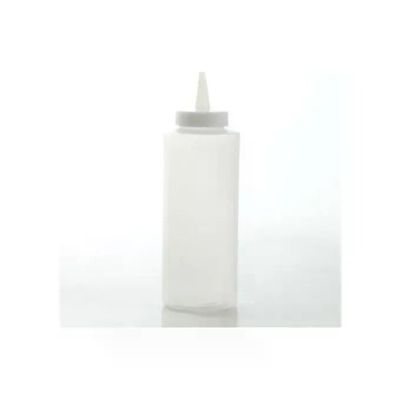 PIAZZA EFFEPI Set da 6 dispenser per salse in plastica trasparente, 236 ml