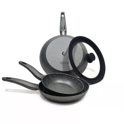 ARIMI Mineralia Padella Antiaderente 24 cm, Quarzotek 5 Strati, per Induzione, Made in Italy